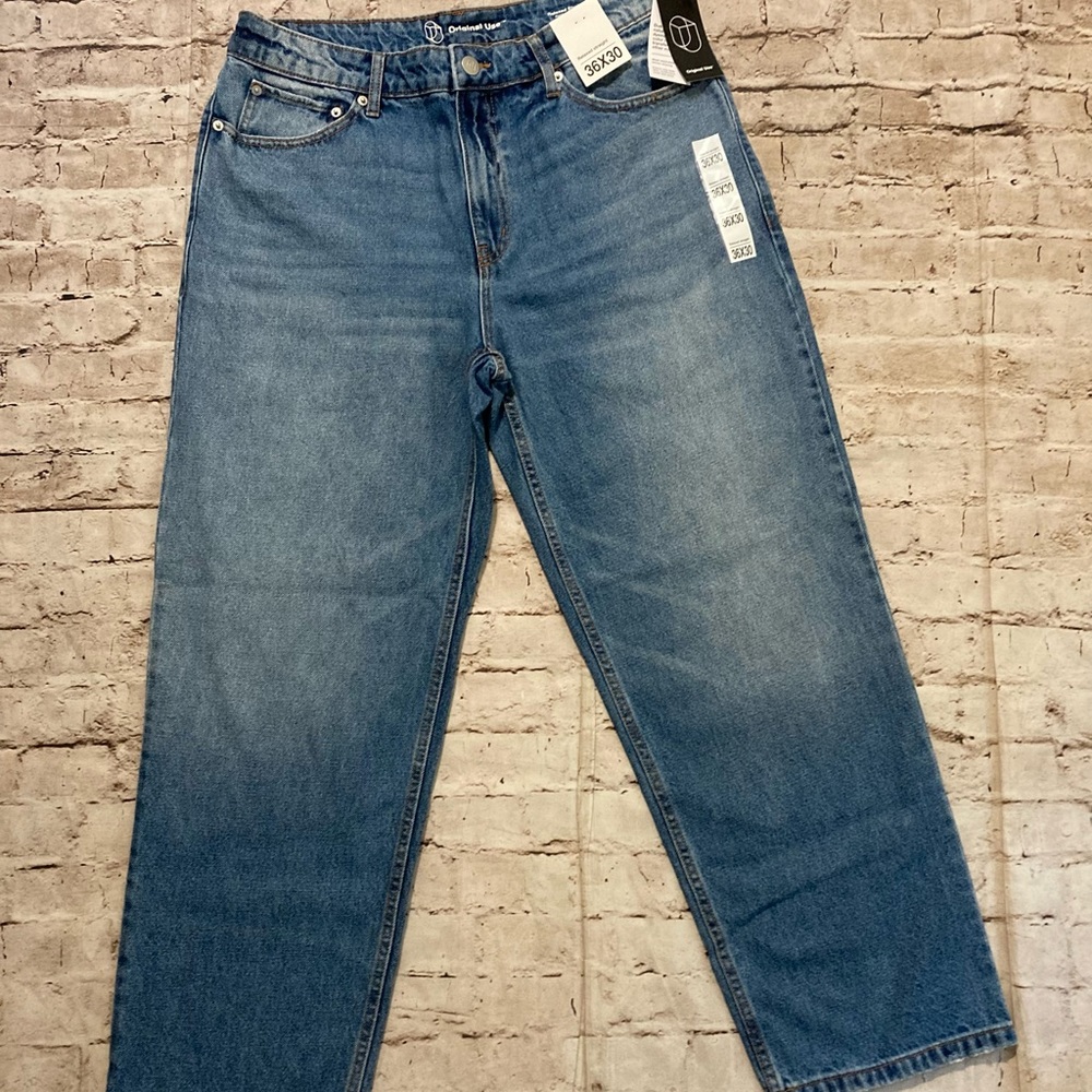 NWT men’s original use relax a straight jeans size 36 x 30